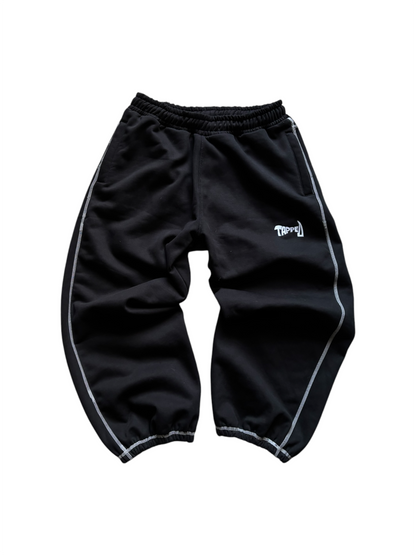 Black Script Joggers