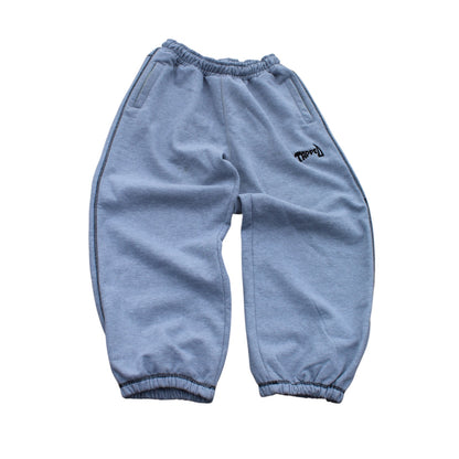 Grey Script Joggers